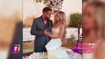 بالفيديو .. خطبة أحمد فهمي وهنا الزاهد على أنغام أغنية أوعديني