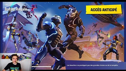 TUTO : COMMENT ÊTRE NUL A FORTNITE ? Nouveau Skin Présage & Hache dOracle Néo The One