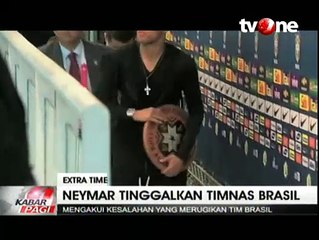 Diskors, Neymar Tinggalkan Timnas Brasil di Chile