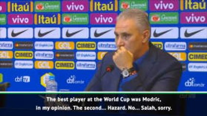 Tite names the best players at the World Cup