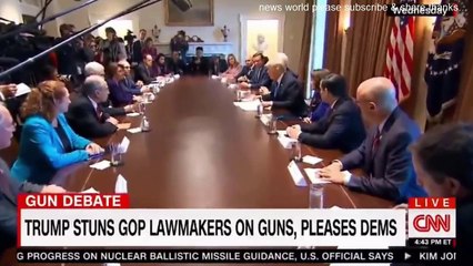 BREAKING NEWS TRUMP TAKE THE GUNS FIRST GO THROUGH DUE PROCESS SECOND. CNN NEWS