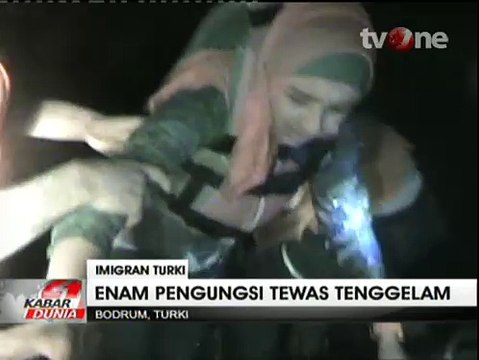 Kapal Pengungsi Terbalik di Yunani, 6 Tewas