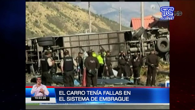 Familiares de accidentados sorprendidos por hallazgo de droga en el bus