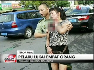 Diduga Stres, Seorang Pria di Tiongkok Tusuk 4 Orang dengan Pisau