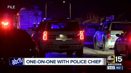 Phoenix police are concerned with increase of officer-involved shootings