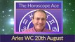 Aries Weekly Horoscope from 20th August - 27th August