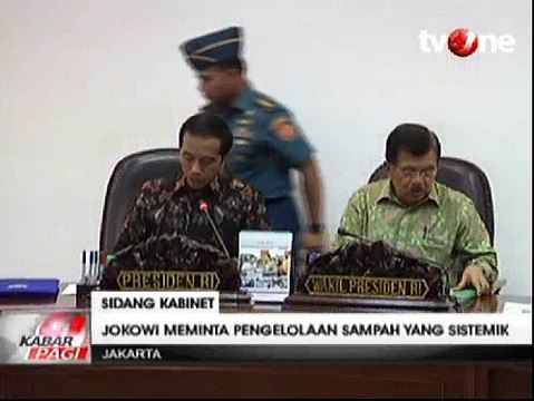 Isu Sampah Dibahas Presiden Jokowi di Istana
