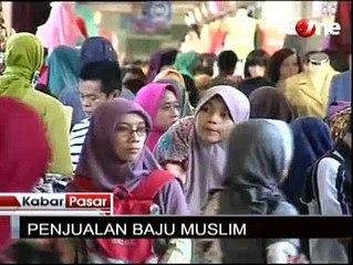 Jelang Lebaran, Pasar Tanah Abang Dipadati Pembeli
