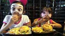 17.HAMBURGER CHALLENGE Fastfood Naming Game! HAPPY MOTHER'S DAY MOMMIES!!