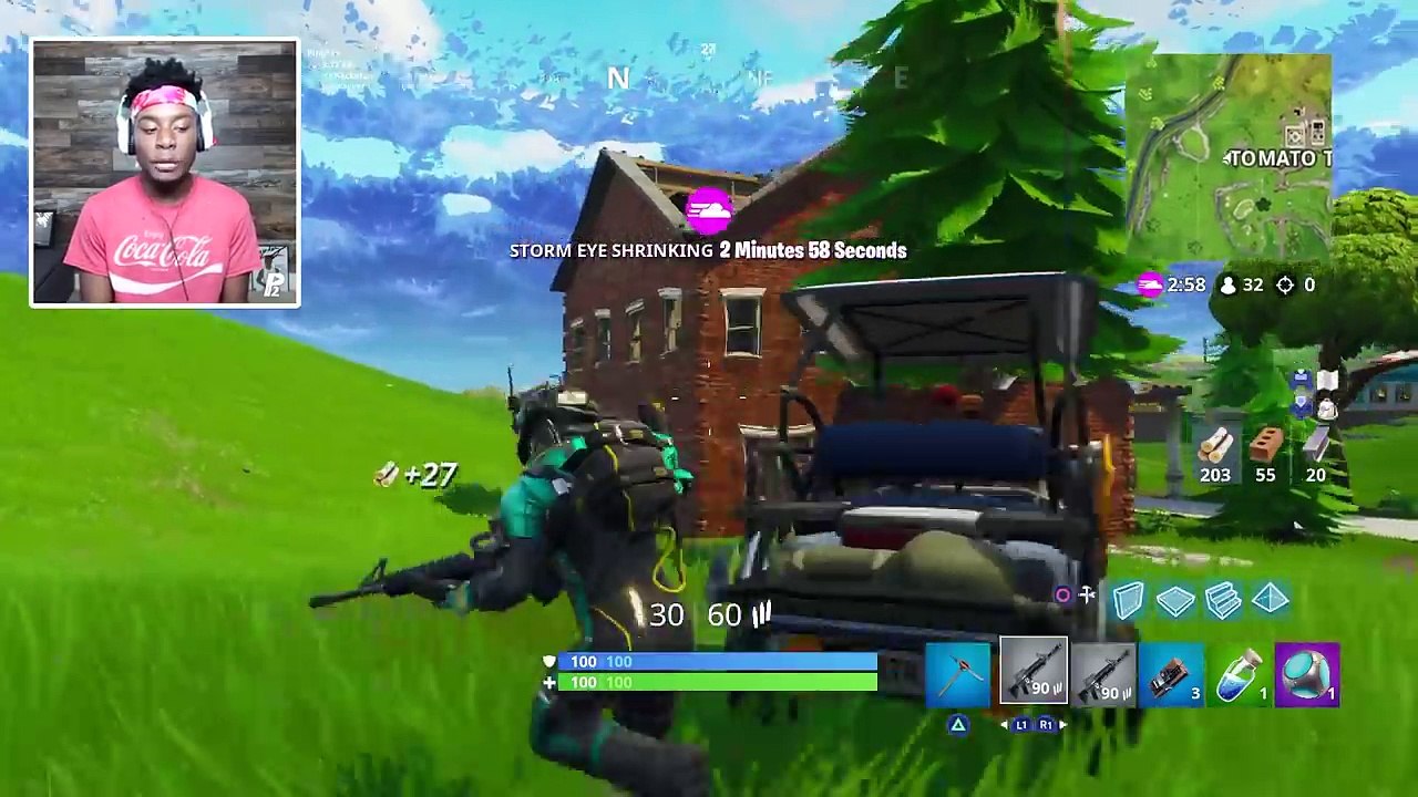 McDonalds HELPS ME WIN A GAME OF FORTNITE! *NOT CLICKBAIT* CRAZIEST SOLO RESULT!