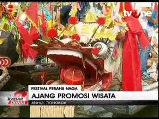 Kemeriahan Festival Perahu Naga di Anhui