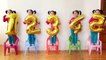 Learn Numbers with Five Little Babies Jumping On The Chair Nursery Rhymes Songs For Babies