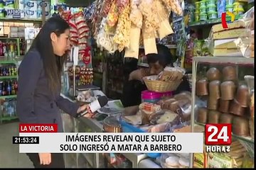 Asesinan de tres disparos a barbero en su local de La Victoria
