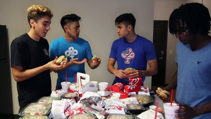 Ordering The ENTIRE CHICK-FIL-A Menu ... 2 TIMES!!!