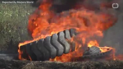 Israeli Troops Fire On Palestinian Protesters