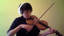 Get Lucky (ft. Pharrell Williams) Daft Punk (Violin Cover by JAMES COOLE)