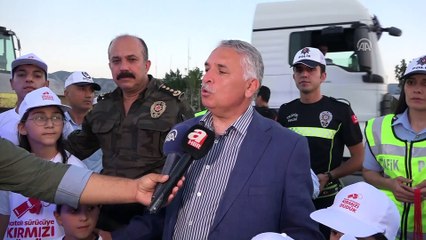 'Hatalı Sürücüye Kırmızı Düdük' uygulaması - MUŞ