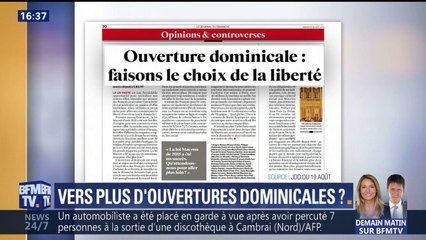 Plus de magasins ouverts le dimanche ? C'est ce que demandent des députés LaREM
