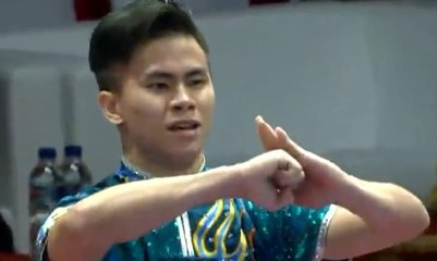 Atlet Wushu Sumbang Medali Pertama