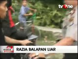 Polisi Bubarkan Paksa Aksi Balap Liar di Polewali Mandar