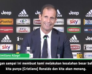 Ada Ronaldo Tidak Menjamin Kemenangan - Allegri