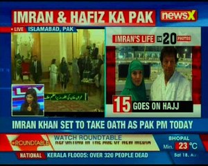 Imran Khan to take oath as Pak PM today; ceremony will take place at the President's house in Islamabad