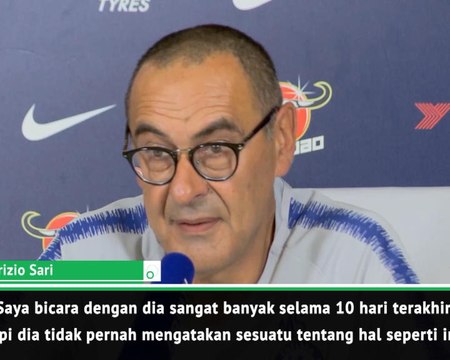 Hazard Akan Berada di Chelsea Sampai Akhir Musim - Sarri