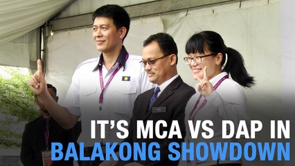 NEWS: It’s DAP vs MCA in Balakong showdown
