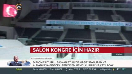 Salon kongre için hazır