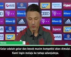 Mendapatkan 'Treble' Sangat Sulit Untuk Bayern - Kovac