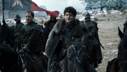 Game of Thrones S06E09 Battle of the Bastards (part 1) Ramsay Bolton and Jon Snow