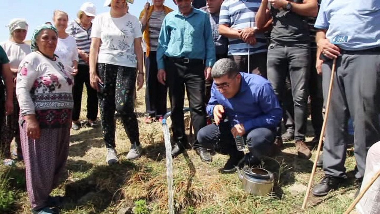 Varto Baltaş köyünde içme suyu sevinci