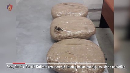 U kap me 1.6kg kanabis - Italiani mohon akuzen
