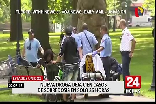Sobredosis masiva por droga causó alarma en Estados Unidos