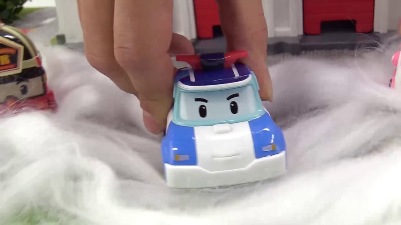 Robocar poli video die robocars bauen eine eisbahn!