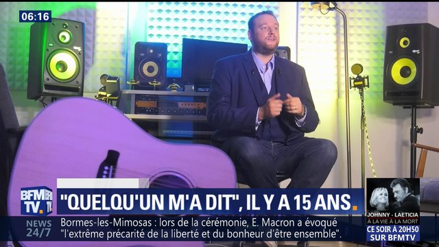 Secrets des tubes: Quelqu'un m'a dit de Carla Bruni