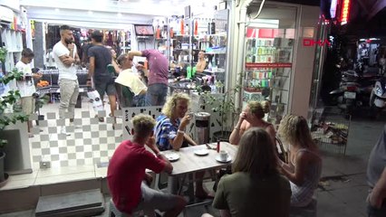 Muğla Marmaris'teki Türk Berberlere Yabancı İlgisi