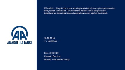 Ataşehir'de cinayet - İSTANBUL