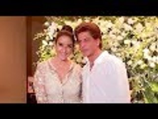 Shah Rukh Khan Makes A 'Dil Se' Appearance At Manisha Koirala's Birthday Bash