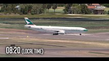 Terrifying Moments as Both Engines Failed on Approach to Hong Kong | Cathay Pacific Flight 780