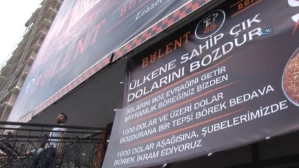 Dolar Bozdurana Bayram İçin Tepsi Tepsi Börek