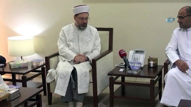 - Diyanet İşleri Erbaş, Filistin Evkaf Bakanı Hasan Es Sayfi’yi Kabul Etti