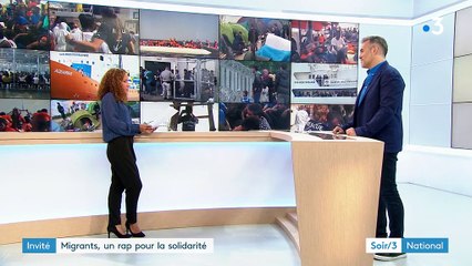 Invité du Soir 3 : le philosophe rappeur qui vient en aide aux migrants