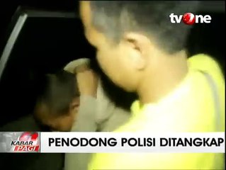 Mabuk, Pemuda Ini Nekat Menodong 2 Anggota Polisi