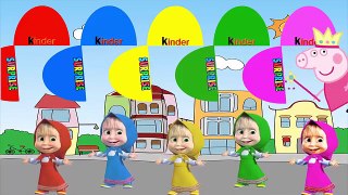 Colors for Children to Learn with Color Masha Surprise Eggs