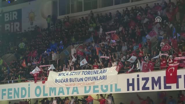 AK Parti 6. Olağan Büyük Kongresi - Cumhurbaşkanı Erdoğan Kürsüye Çıktı