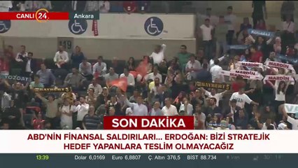 Başkan Erdoğan AK Parti 6. Olağan Büyük Kongresi'nde konuşuyor