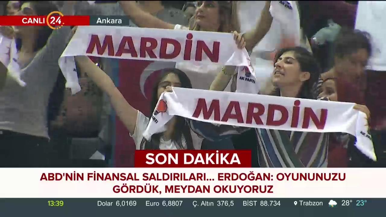 Başkan Erdoğan AK Parti 6. Olağan Büyük Kongresi'nde konuşuyor