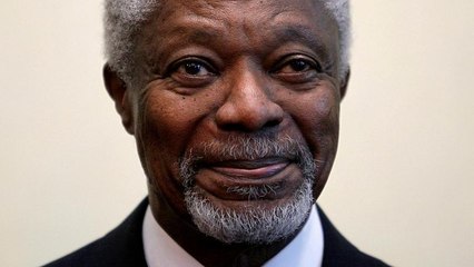 Muere Kofi Annan, ex secretario general de la ONU