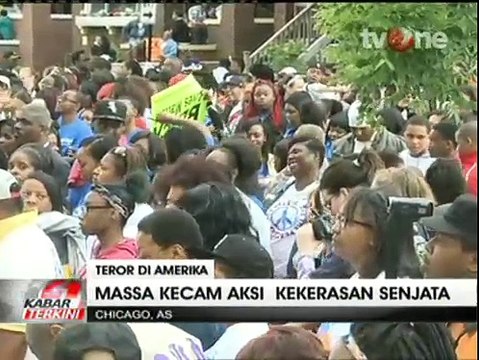 Ratusan Warga AS Lakukan Aksi Damai Kecam Penembakan di Gereja Emanuel AME